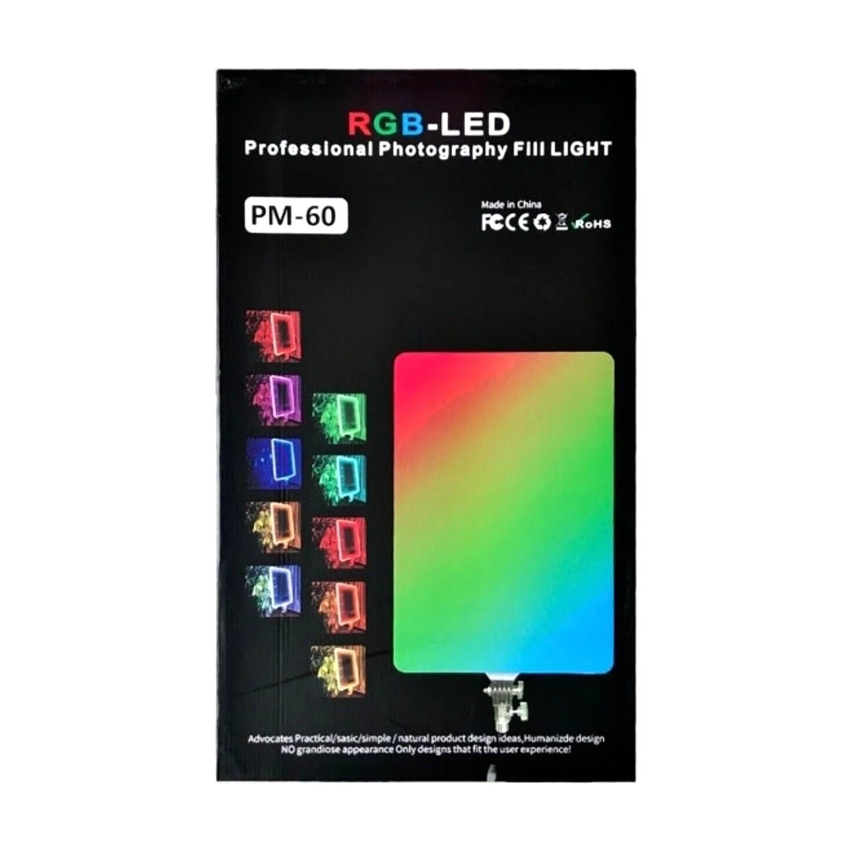 RGB LED Video Light PM-60